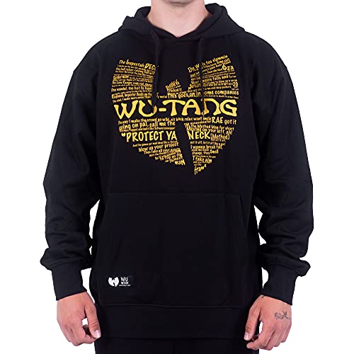 Wu Wear - Protect Hoodie, Urban Streetwear Fashion Pullover, mit Kapuze, Hip Hop, Herren Kapuzenpullover, M von Wu Wear