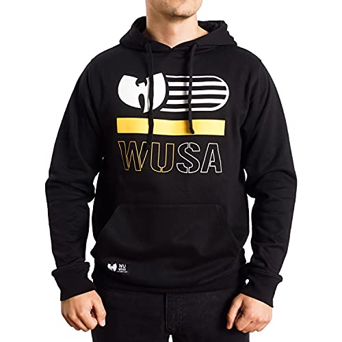 WU-WEAR - WUSA Hoodie, Urban Streetwear Fashion Pullover, mit Kapuze, Hip Hop, Herren Kapuzenpullover, XXL von Wu Wear