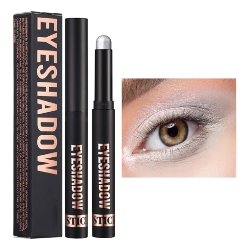 Matter Cremiger Lidschattenstift Langlebiger Hochpigmentierter Glitzernder Schimmernder Lidschattenstift Mischbares Augen Make Up Tragbarer Lidschattenstift von WuLi77