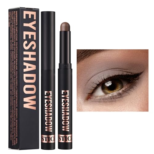 Matter Cremiger Lidschattenstift Langlebiger Hochpigmentierter Glitzernder Schimmernder Lidschattenstift Mischbares Augen Make Up Tragbarer Lidschattenstift von WuLi77