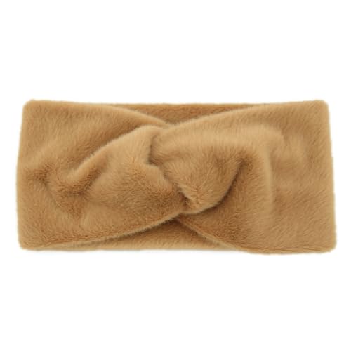 Plüsch-Stirnband für Damen, warmes Knoten, elastisches Bandeau-Sport-Kopfband, Skifahren, Radfahren, rutschfeste, dehnbare Stirnbänder Plüsch-Stirnband für Damen, warmes Knoten, elastisches Bandeau-Sport-Kopfband, Skifahren, Radfahren, rutschfeste, dehnbare Stirnbänder von XAGMODSHN
