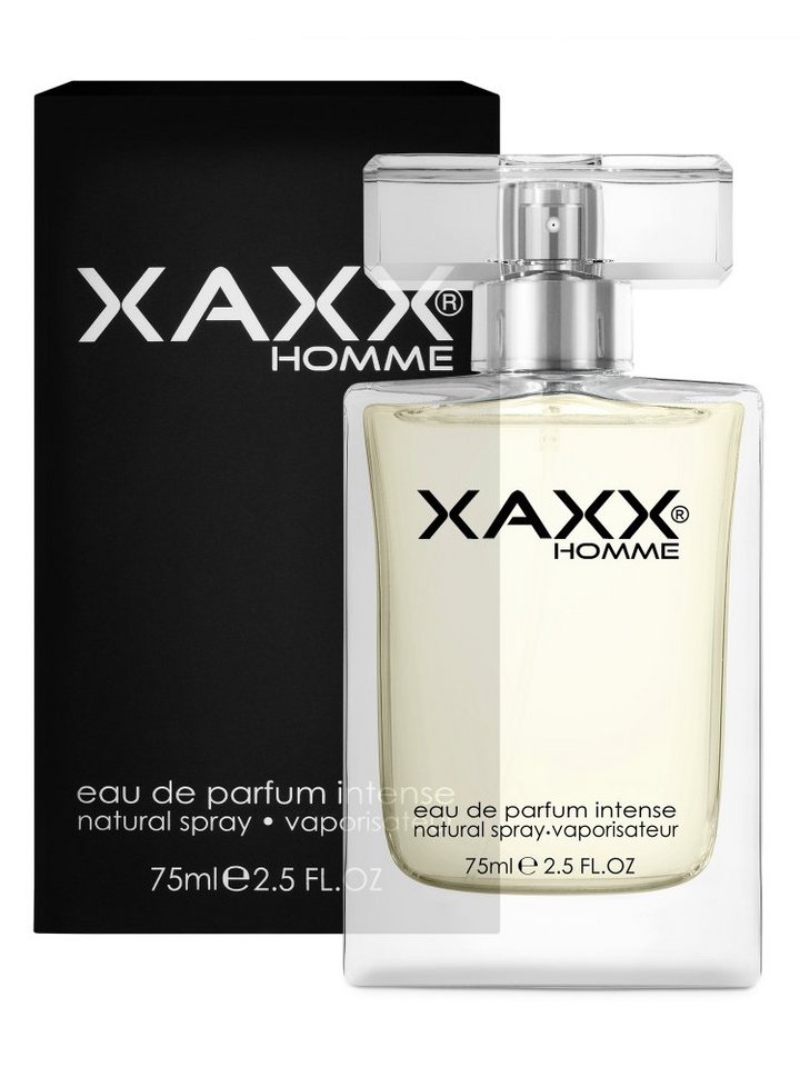 XAXX Eau de Parfum Intense ELEVEN Herren, vegan, tierversuchsfrei, 75 ml, Glasflakon, Männerduft von XAXX