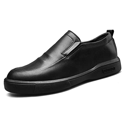 XCVFBVG Herren Lederschuhe Men's Dress Shoes Leather Dress Shoes Men's Plus Size Oxford Shoes Men's Office Shoes Men's(Color:2,Size:40 EU) von XCVFBVG