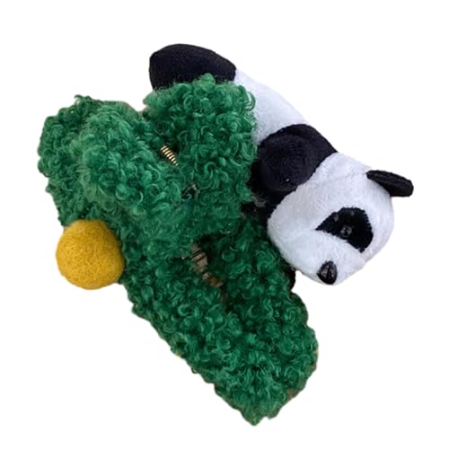 Panda-Stirnbänder, pelzig, Plüsch, Cartoon-Haar-Accessoires für Mädchen und Damen, Feiertagsparty, Kopfbedeckung, Panda-Stirnband zum Waschen des Gesichts für Mädchen von XEYYHAS