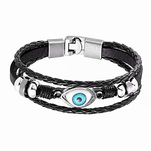 Männer Armband Leder Armreif Armband, Damenarmband, Armbänder, handgefertigte geflochtene Unisex-Ringe für Frauen, Freundschaft, günstiger Schmuck, Schmuckarmbänder, Distanzschmuck, passende Armreife von XFGFDFF