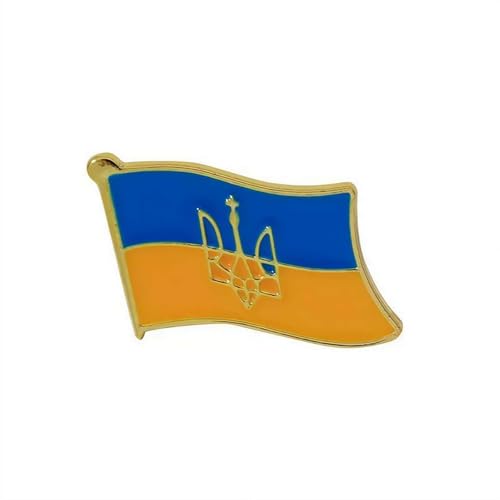 Anstecknadel mit Ukraine-Flagge, Metall, Weltreise-Souvenir, Geschenke für Männer und Frauen, Patriotische Brosche, Großpackung mit Anstecknadeln für Hut, Krawatte, Kleidung, Rucksack, One size, Kein Anstecknadel mit Ukraine-Flagge, Metall, Weltreise-Souvenir, Geschenke für Männer und Frauen, Patriotische Brosche, Großpackung mit Anstecknadeln für Hut, Krawatte, Kleidung, Rucksack, One size, Kein von XIAOBAN