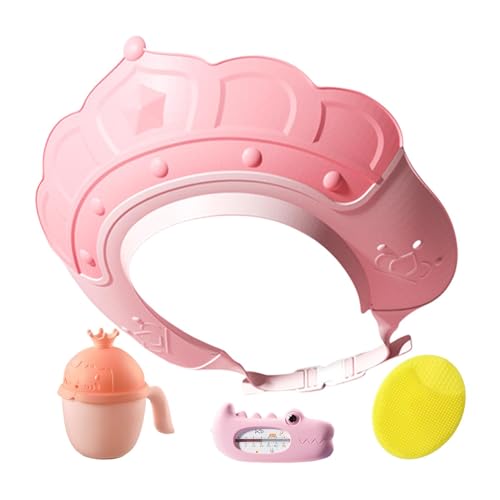 XIAOXIAOYU Shampoo-Hut für Kinder, Kinder-Duschhaube | Badevisier mit Wassertemperaturanzeige und Shampoo-Becher | Shampoo-Kappe mit Shampoo-Bürste, schützt Ohren und Augen XIAOXIAOYU Shampoo-Hut für Kinder, Kinder-Duschhaube | Badevisier mit Wassertemperaturanzeige und Shampoo-Becher | Shampoo-Kappe mit Shampoo-Bürste, schützt Ohren und Augen von XIAOXIAOYU