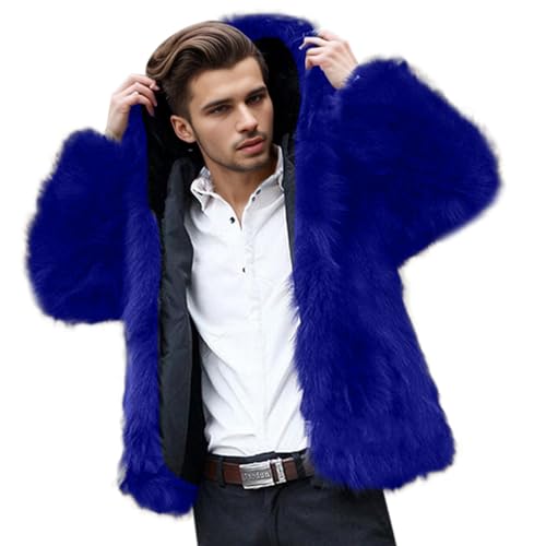 XIAOYUER Wintermantel Herren Pelzmantel Winterjacke Kurze Kunstpelz Mantel Reverskragen Plüsch Strickjacke Warme Felljacke Pelz Jacke Faux Fur Pelzjacke Fellmantel Wolljacken Winterjacke Männer Parka XIAOYUER Wintermantel Herren Pelzmantel Winterjacke Kurze Kunstpelz Mantel Reverskragen Plüsch Strickjacke Warme Felljacke Pelz Jacke Faux Fur Pelzjacke Fellmantel Wolljacken Winterjacke Männer Parka von XIAOYUER