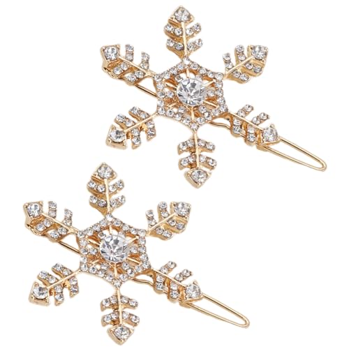 1pair Modische Legierungen Schneeflocken Haarnadel Bühnenbühne Auftritte Haarschleife Für Romantiker Anlass 1pair Modische Legierungen Schneeflocken Haarnadel Bühnenbühne Auftritte Haarschleife Für Romantiker Anlass von XINGLIDA