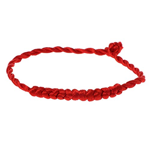 XINGLIDA Geflochtenes Kabbala-Armband für Glück, Armband gegen das Auge, Schmuck, Geschenk für Damen und Herren, Size reference picture, Baumwollseil von XINGLIDA