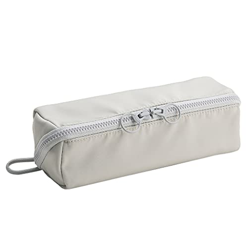 XINGLIDA Großes Federmäppchen aus Segeltuch, Mehrzweck, tragbar, Reise-Organizer, Make-up-Tasche, großes Federmäppchen für Studenten und Frauen, Lr#, 19.5*5*5cm von XINGLIDA