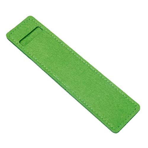 XINGLIDA Praktischer Bleistift für Etui Schule Stift Aufbewahrungstasche Filzstift für Etui Einzelloch Schutzhülle kleines Schild Stifthülle, Gn#, Size reference picture von XINGLIDA