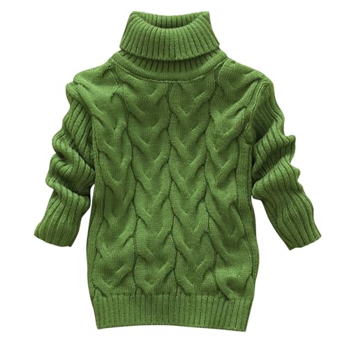Mädchen Pullover Lang Sweater Warm Rollkragenpullover Kinder Strickpullover Kuschelpullover Kinder Kleidung Einfarbig Langarmshirt Thermoshirt Herbst Winter Blitzangebote des Tages Grün 8 Jahre Mädchen Pullover Lang Sweater Warm Rollkragenpullover Kinder Strickpullover Kuschelpullover Kinder Kleidung Einfarbig Langarmshirt Thermoshirt Herbst Winter Blitzangebote des Tages Grün 8 Jahre von XINYUNZU