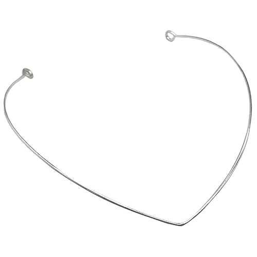 Glatte Metall-Stirnbänder, blanko, Metall-Stirnbänder, Schmuck, Handwerk, Drahtrahmen, Haarband für Männer und Frauen, Haar-Accessoire, Metall-Stirnband, Basis für Bastelarbeiten und Mädchen von XINgjyxzk