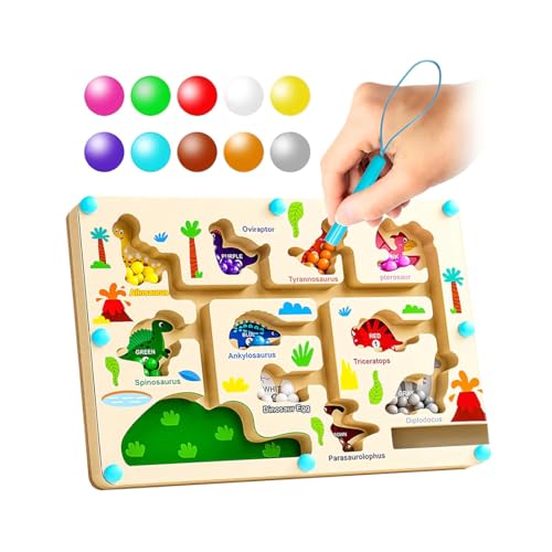 XIWJLWO Montessori Magnetspiel Labyrinth – Lernspielzeug aus Holz ab 3 Jahre – Farben & Zahlen Lernspiel – Magnetisches Holzspielzeug für Kinder – Geschenk für Mädchen & Jungen 3-8 Jahre XIWJLWO Montessori Magnetspiel Labyrinth – Lernspielzeug aus Holz ab 3 Jahre – Farben & Zahlen Lernspiel – Magnetisches Holzspielzeug für Kinder – Geschenk für Mädchen & Jungen 3-8 Jahre von XIWJLWO