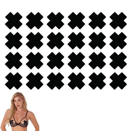 XIWUPO Nippel Tape, Nippelpads Sexy, Nipple Pasties, Nipple Cover Sexy, Nippel Cover Damen, Nippel Aufkleber, Nippel Tape, Nippel Cover Damen Sexy, Für Frauen Mädchen Damenbäckerei Kleid, 12 Paar von XIWUPO