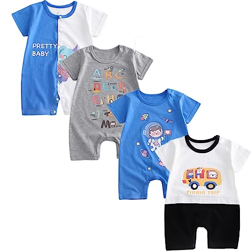 XM-Amigo Unisex Baby Bodysuits Kleinkind Kleidung Baumwolle Kurze Kurzärmelige Ärmel Bodysuits Onesies für Baby Jungen Mädchen, 6-9 Monate XM-Amigo Unisex Baby Bodysuits Kleinkind Kleidung Baumwolle Kurze Kurzärmelige Ärmel Bodysuits Onesies für Baby Jungen Mädchen, 6-9 Monate von XM-Amigo
