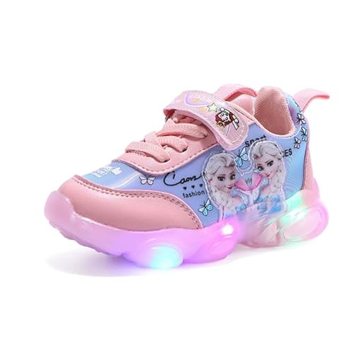 beautiful Schuhe Mädchen, Turnschuhe Mädchen Prinzessin Schuhe Mädchen Gymnastikschuhe Hallenschuhe Kinder Schuhe Mädchen beautiful Geschenke for Mädchen Freizeitschuhe Laufschuhe 22-31EU ( Color : Ro von XSportmode