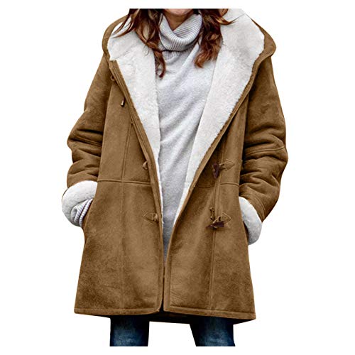 daunenmantel lang kapuzenjacke winterjacke damen größe 50 filzjacke damen winterpullover damen warm lang winterjacke damen warm damesjassen übergangsjacke damen lang long westen für damen ärmellos von XTBFOOJ