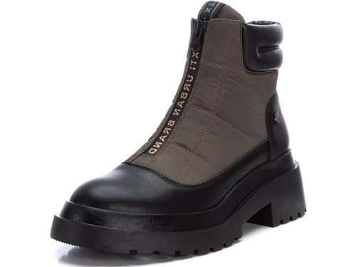 XTI Damen 140047 Stiefelette, kaki, 40 EU von XTI