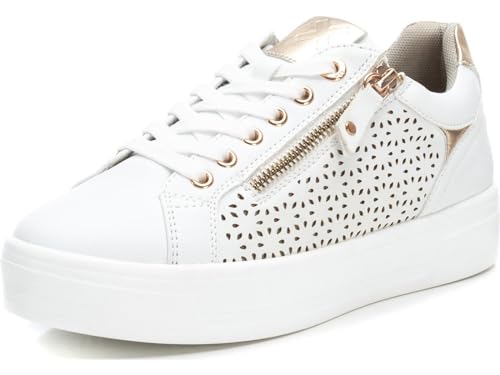 XTI Damen 142229 Sneaker, weiß, 39 EU von XTI