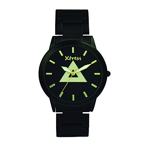 XTRESS Herren Analog Quarz Uhr mit Edelstahl Armband XNA1034-06 von XTRESS