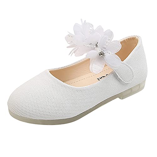 Prinzessinnen Schuhe Kinder Weichen Sohlen rutschfeste Tanzschuhe Festlich Ballerina Schuhe Kinder Abendschuhe Festliche Mädchen Schuhe Performance Hochzeitsschuhe Schulschuhe von XUEJIANN