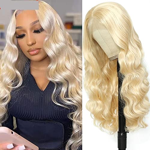 Perücken Spitze Front Perücke Synthetische Perücken for Frauen Spitze Frontal Perücke Blondine Highlight Bundgry Perücke Cosplay Daily Wear Perücke fasching(Color:Highlight,Size:LACE FRONT_26INCHES) von XUJUAN-0227