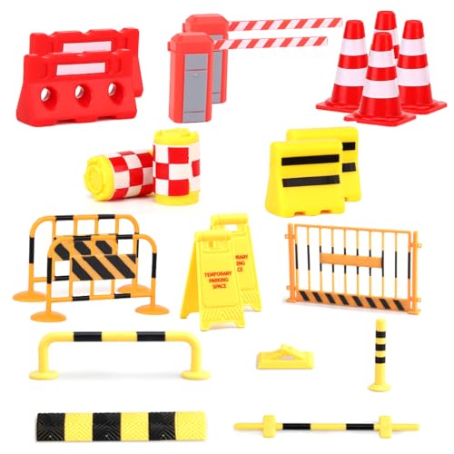XURJUMI 22 Stück Stangen Verkehrsschilder Kinder Zäune Warnschilder Kinder Mini Pylonen Verkehrszeichen Spielzeug Mini Zaun DIY Straßensperre Spielzeug für Lernspielzeug XURJUMI 22 Stück Stangen Verkehrsschilder Kinder Zäune Warnschilder Kinder Mini Pylonen Verkehrszeichen Spielzeug Mini Zaun DIY Straßensperre Spielzeug für Lernspielzeug von XURJUMI