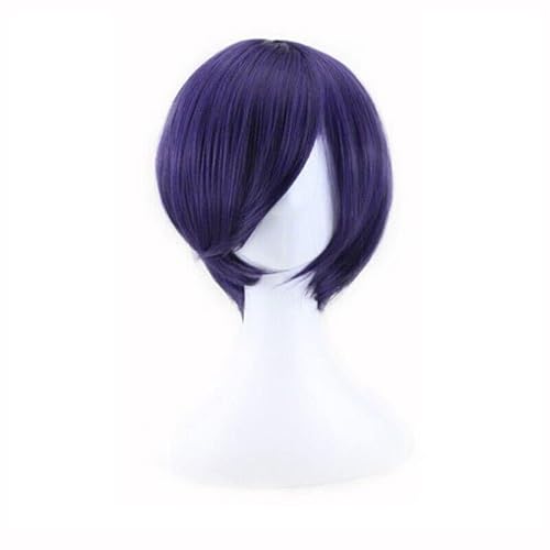 Anime Tokyo Ghoul Touka Kirishima Toka Perücke Kurzes Lila Cosplay Haar +Perücke Cap von XXSLY