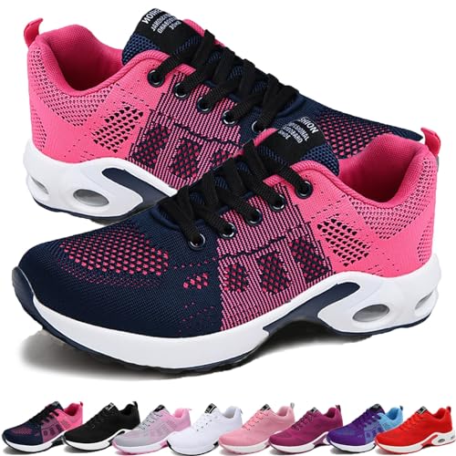 XXXKAIXN Orthopädische Schuhe Damen, Orthoback Schuhe Damen, Ergonomische Schuhe Damen, Orthopädische Turnschuhe Damen, Schmerzlinderungs-Schuh 35 EU-42 EU (Rose Red,37 EU) von XXXKAIXN