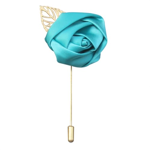 Xiao Hua Ansteckblume für Bräutigam, Rosen-Boutonniere für Hochzeit, Knopflöcher, Knopflochblume für Herren, Hochzeit, Bräutigam, Trauzeugen, für Abschlussball, Hochzeit, Blau, Grün, 6 Stück Xiao Hua Ansteckblume für Bräutigam, Rosen-Boutonniere für Hochzeit, Knopflöcher, Knopflochblume für Herren, Hochzeit, Bräutigam, Trauzeugen, für Abschlussball, Hochzeit, Blau, Grün, 6 Stück von Xiao Hua