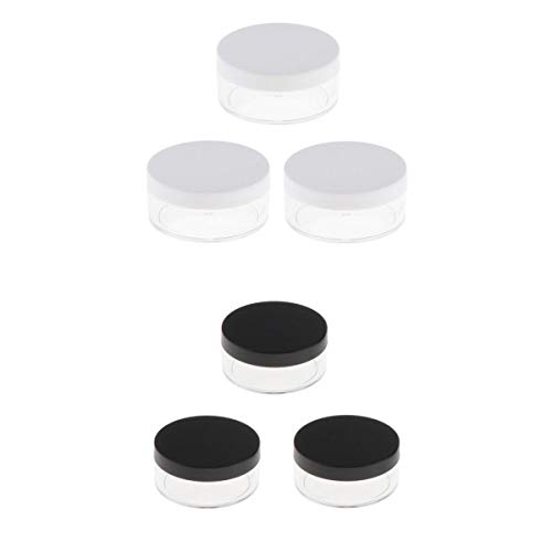 Tragbares 50 g transparentes leeres Puderbehälter-Set – DIY-Make-up-Gläser mit Siebdeckel für Reisen und den professionellen Gebrauch Tragbares 50 g transparentes leeres Puderbehälter-Set – DIY-Make-up-Gläser mit Siebdeckel für Reisen und den professionellen Gebrauch von Xiaojikuaipao