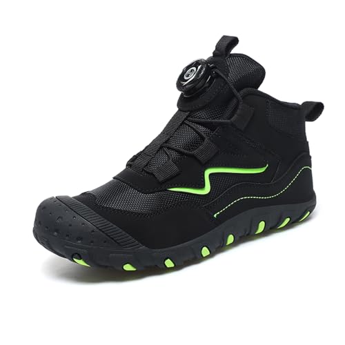 Xinghuanhua Kinder Trekking- & Wanderschuhe Jungen Mädchen Wanderstiefel Outdoor Trekkingschuhe rutschfest Leicht Atmungsaktiv Bequem Gr.27-37 von Xinghuanhua