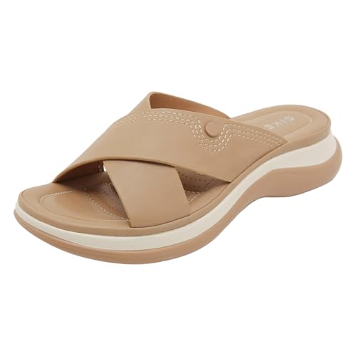 Xumilala Pantoletten Damen Flip Flops Große leichte Einfarbige Bequeme Leder Elegante Sommer Hausschuhe Schuhe Orthopädische Keilabsatz Slides Dicker Sohle Einfache Sandalen Plattform Slipper Xumilala Pantoletten Damen Flip Flops Große leichte Einfarbige Bequeme Leder Elegante Sommer Hausschuhe Schuhe Orthopädische Keilabsatz Slides Dicker Sohle Einfache Sandalen Plattform Slipper von Xumilala
