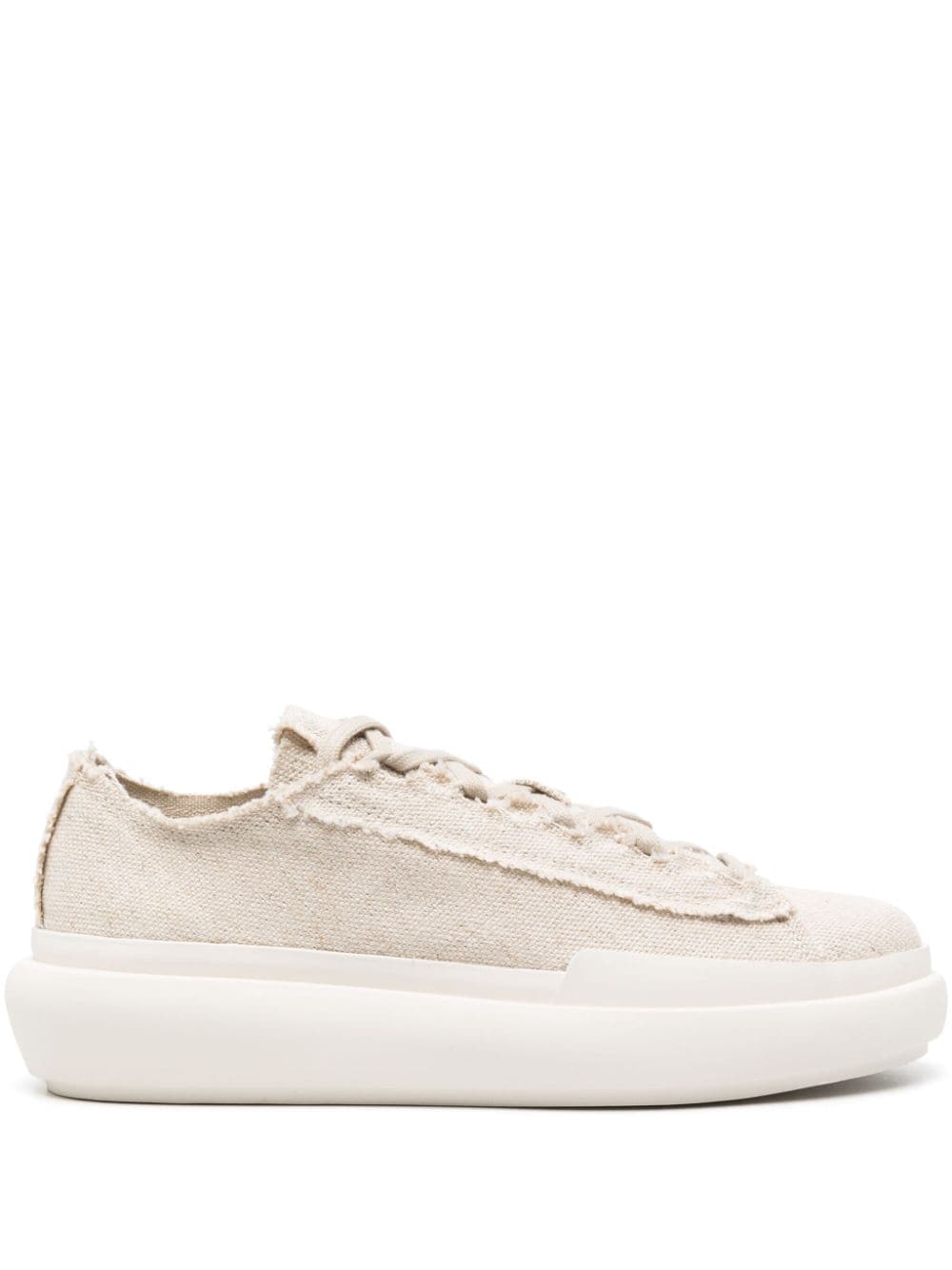 Y-3 Nizza Flatform-Sneakers - Nude von Y-3