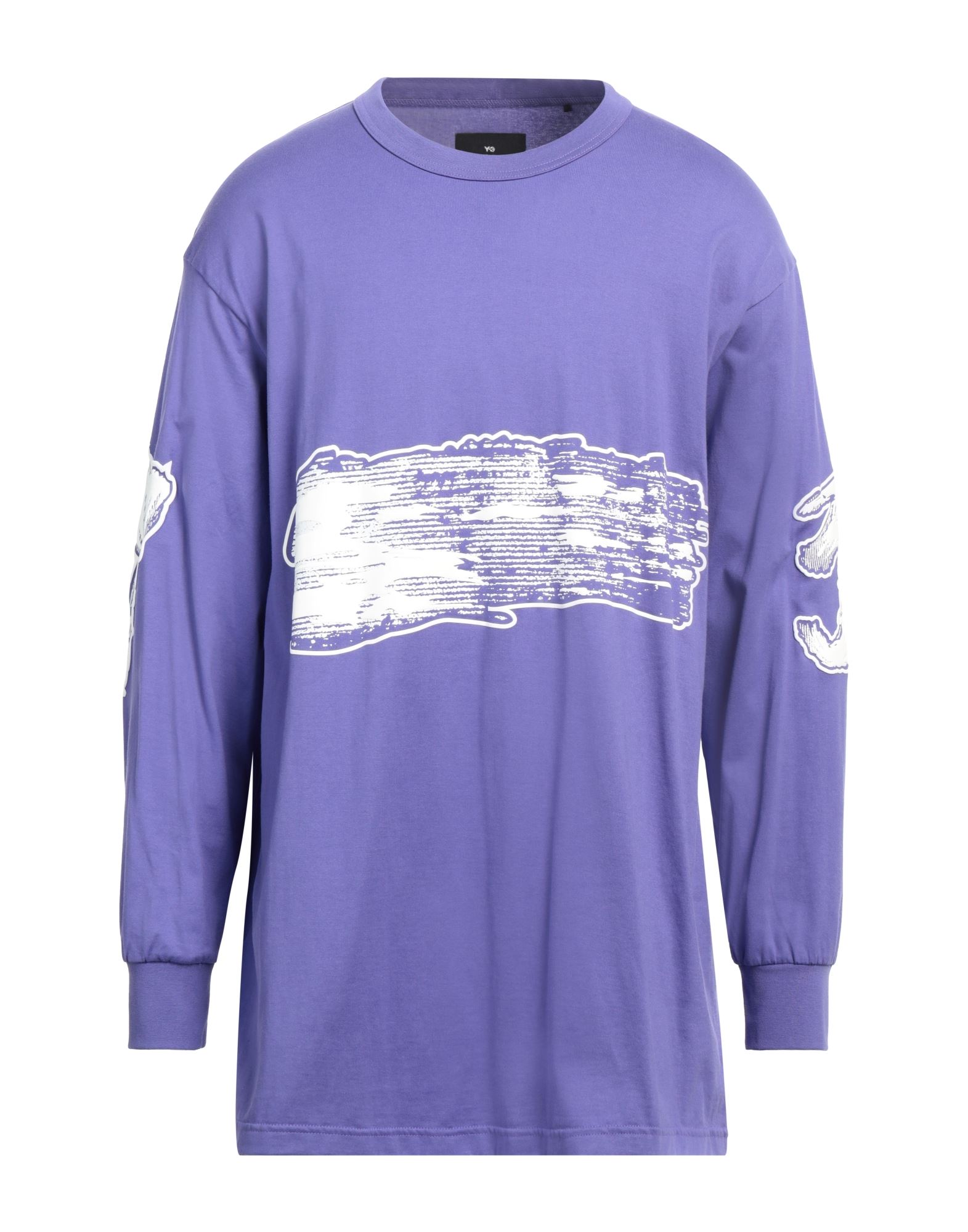 Y-3 T-shirts Herren Violett von Y-3