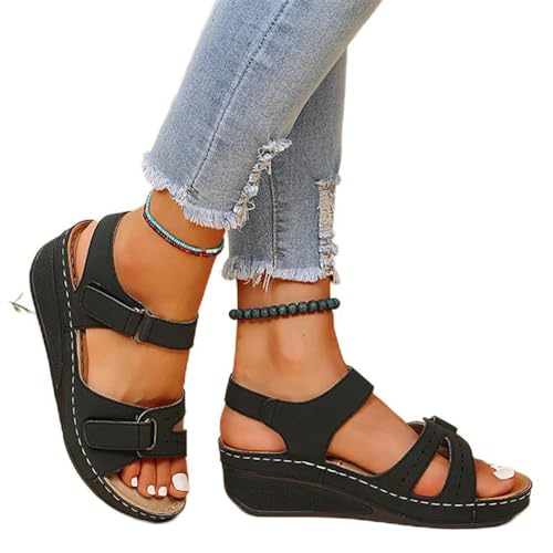 Y6GO9KSP 2024 neue Party Schuhe Frauen Sandalen frauen Weiche frauen Sandalen Slip-on Wanderschuhe Hausschuhe Party Schuhe frauen von Y6GO9KSP