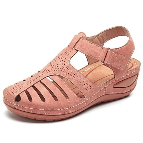 Y6GO9KSP Damen Sandalen Neue Sommerschuhe Damen Plus Size 44 High Heel Sandalen Wedge Casual Dicke Sohle Schuhe Damenschuhe von Y6GO9KSP