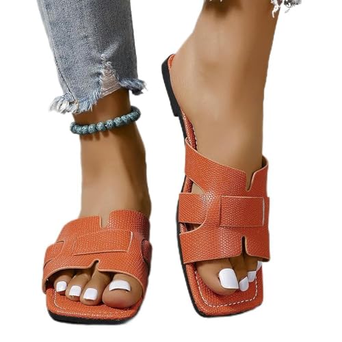 Y6GO9KSP Sommer Damen Hausschuhe Mode Strand Wohnungen neue lässige Sandalen Damen Hausschuhe von Y6GO9KSP