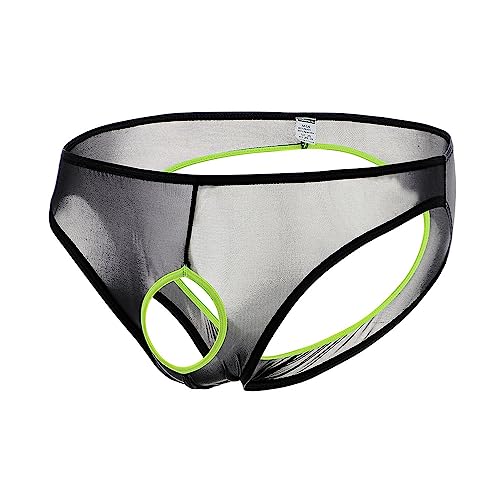 YAHWULAI Herren Slip, Niedrige Taille, Weich und Bequem, Leicht, Atmungsaktiv L Black YAHWULAI Herren Slip, Niedrige Taille, Weich und Bequem, Leicht, Atmungsaktiv L Black von YAHWULAI