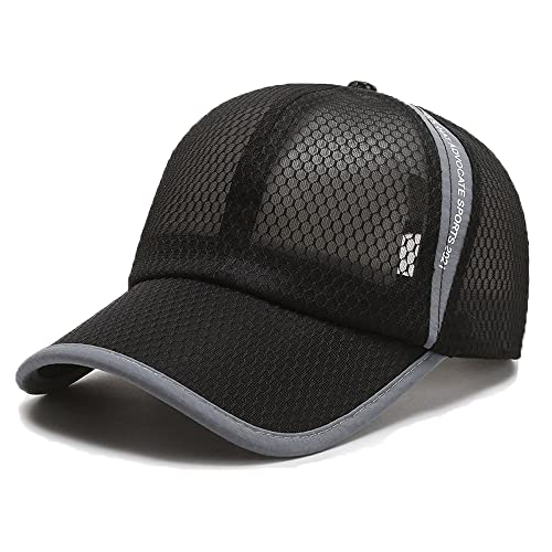 YAMEE Baseball Cap Herren Sommer Sports Mesh,Basecap Damen Baseballmütze Sommer Sonnenhut Sommermütze Sommercap Einstellbare Atmungsaktives Schnell Trocknende von YAMEE