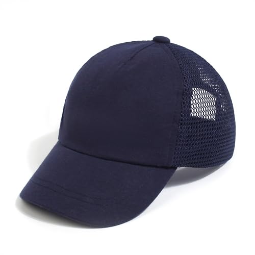 YAMEE Baseballkappe Kinder Mesh UV-Schutz,Baseball Cap Sommer Jungen Mädchen,Baby Sonnenmütze Faltbar Atmungsaktiv,Sonnenhut Kinderhut 0-5 Jahre von YAMEE