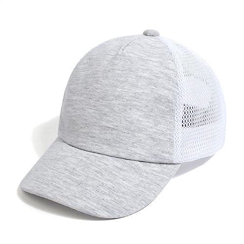 YAMEE Baseballkappe Kinder Mesh UV-Schutz,Baseball Cap Sommer Jungen Mädchen,Baby Sonnenmütze Faltbar Atmungsaktiv,Sonnenhut Kinderhut 0-5 Jahre von YAMEE