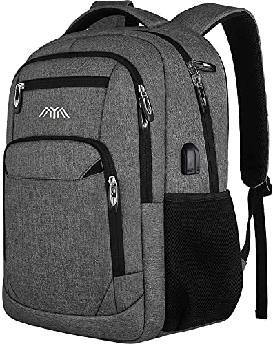 Laptop Rucksack, Jungen Schulrucksack Herren und Damen Daypack 15,6 Zoll Leichtgewicht wasserdichte Anti Diebstahl Schultasche von YAMTION