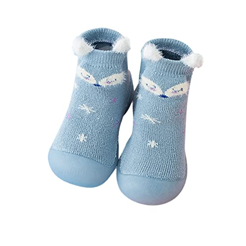 YANFJHV Baby Schuhe ab 1 jahr Mädchen: Krabbelschuhe Kleinkind Schuhe Junge Babyschuhe Sockenschuhe Antirutsch Weichen Sohle Lauflernschuhe Bodensocken Cartoon Bodenschuhe Babysocken von YANFJHV