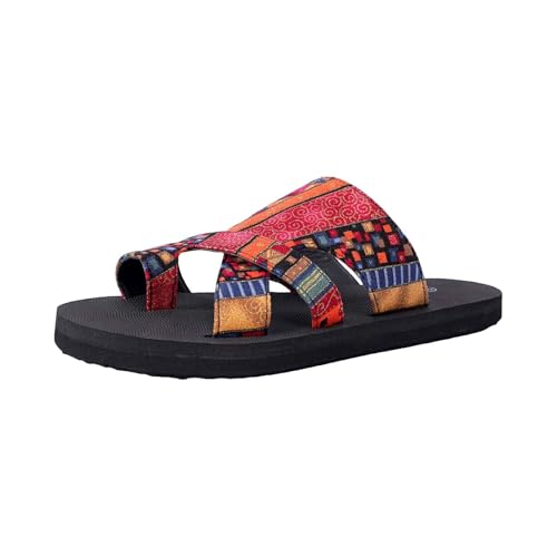 YANFJHV Bunte Zehentrenner Damen Slip-On Sandalette Peeptoe Slippers Leicht Zehensandalen Wolkenpantoffeln Mit Weichen Sohlen Bequem Damensandalen Rutschfest Duschschuhe Plateau Outdoorsandalen YANFJHV Bunte Zehentrenner Damen Slip-On Sandalette Peeptoe Slippers Leicht Zehensandalen Wolkenpantoffeln Mit Weichen Sohlen Bequem Damensandalen Rutschfest Duschschuhe Plateau Outdoorsandalen von YANFJHV