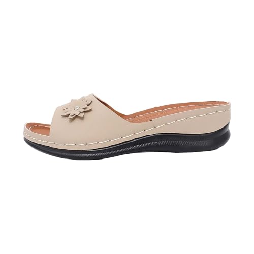 YANFJHV Damen-Hausschuhe Pantoletten Slip-On Sandalen Peeptoe Sandalette Wolken Slippers Fischmund Schlappen Mit Blumenmuster Rutschfest Damensandalen Freizeitsandalen Flach Leicht Sommersandalen YANFJHV Damen-Hausschuhe Pantoletten Slip-On Sandalen Peeptoe Sandalette Wolken Slippers Fischmund Schlappen Mit Blumenmuster Rutschfest Damensandalen Freizeitsandalen Flach Leicht Sommersandalen von YANFJHV