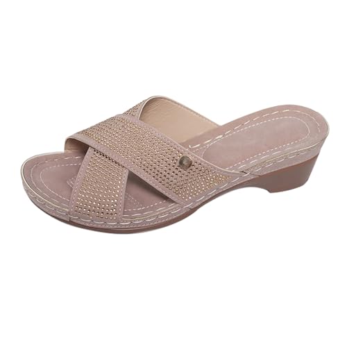 YANFJHV Damen Pantoletten Mit Keilabsatz Schwarz Peeptoe Sandalette Slip-On Keilsandaletten Hohl Slingback High Heels Rutschfest Sommersandalen Plattform Damensandalen Fischmund Plateau Slippers YANFJHV Damen Pantoletten Mit Keilabsatz Schwarz Peeptoe Sandalette Slip-On Keilsandaletten Hohl Slingback High Heels Rutschfest Sommersandalen Plattform Damensandalen Fischmund Plateau Slippers von YANFJHV