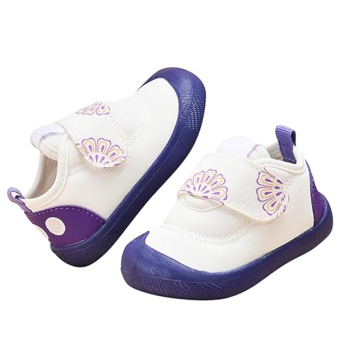 YANFJHV Lauflernschuhe Baby Mädchen Sommer - Babyschuhe Bodenschuhe Atmungsaktiv rutschfest Kleinkind Schuhe Baby Schuhe Weichen Sohle Prewalker Taufschuhe Junge Krabbelschuhe Kinder Schuhe von YANFJHV